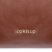 Bolsa De Ombro Couro Marrom Escuro /Couro Nobuck Marrom Escuro - imagem 7