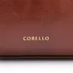 Bolsa De Ombro Couro Marrom/Ráfia Marrom - imagem 6