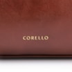 Bolsa De Ombro Couro Marrom/Ráfia Marrom - imagem 6