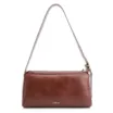 Bolsa De Ombro Couro Marrom/Ráfia Marrom - imagem 3