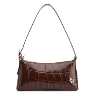 COURO MAXI CROCO Marrom