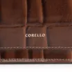Bolsa De Ombro Couro Maxi Croco Marrom - imagem 7