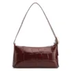  Bolsa De Ombro Couro Maxi Croco Vinho - imagem 4