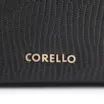 Bolsa De Ombro Couro New Lezard Preto - imagem 7