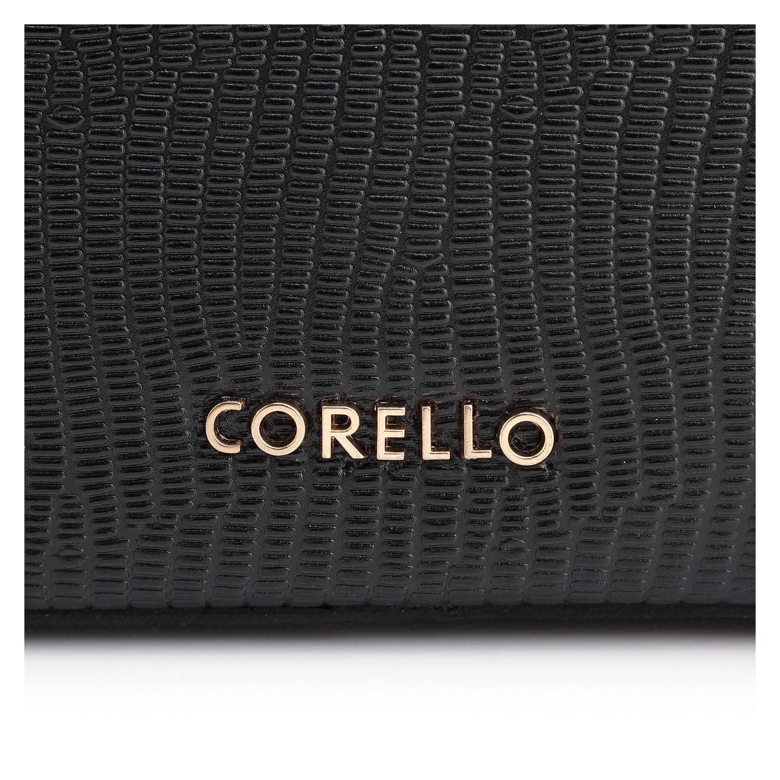 Bolsa De Ombro Couro New Lezard Preto