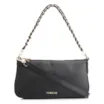 Bolsa De Ombro Couro New Lezard Preto - imagem 1