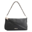Bolsa De Ombro Couro New Lezard Preto - imagem 1