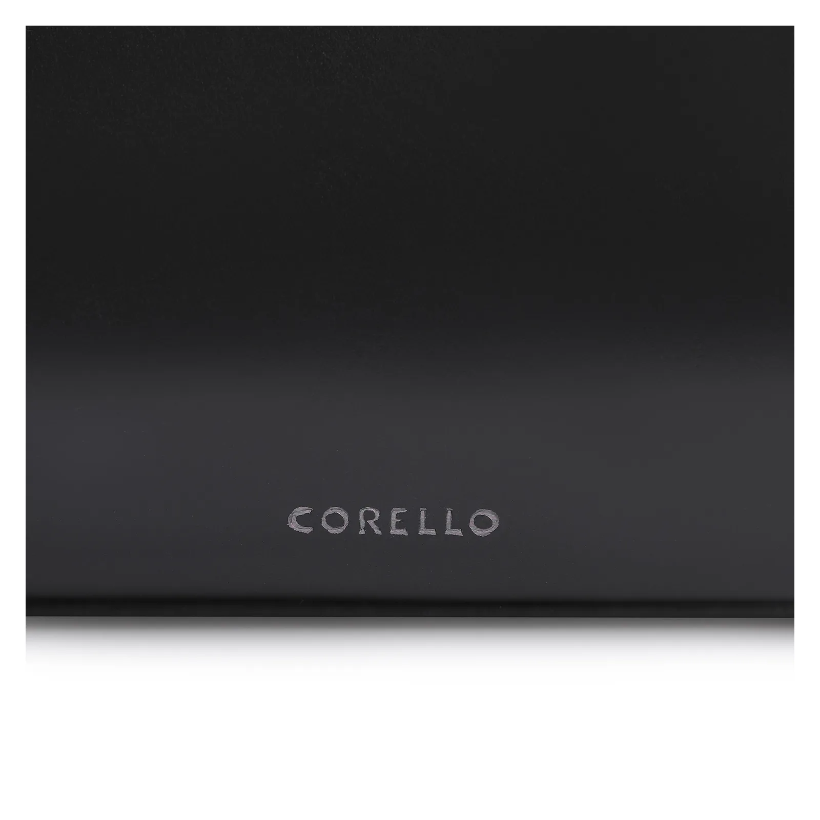 Bolsa De Ombro Couro Nobuck Preto/Verniz Preto