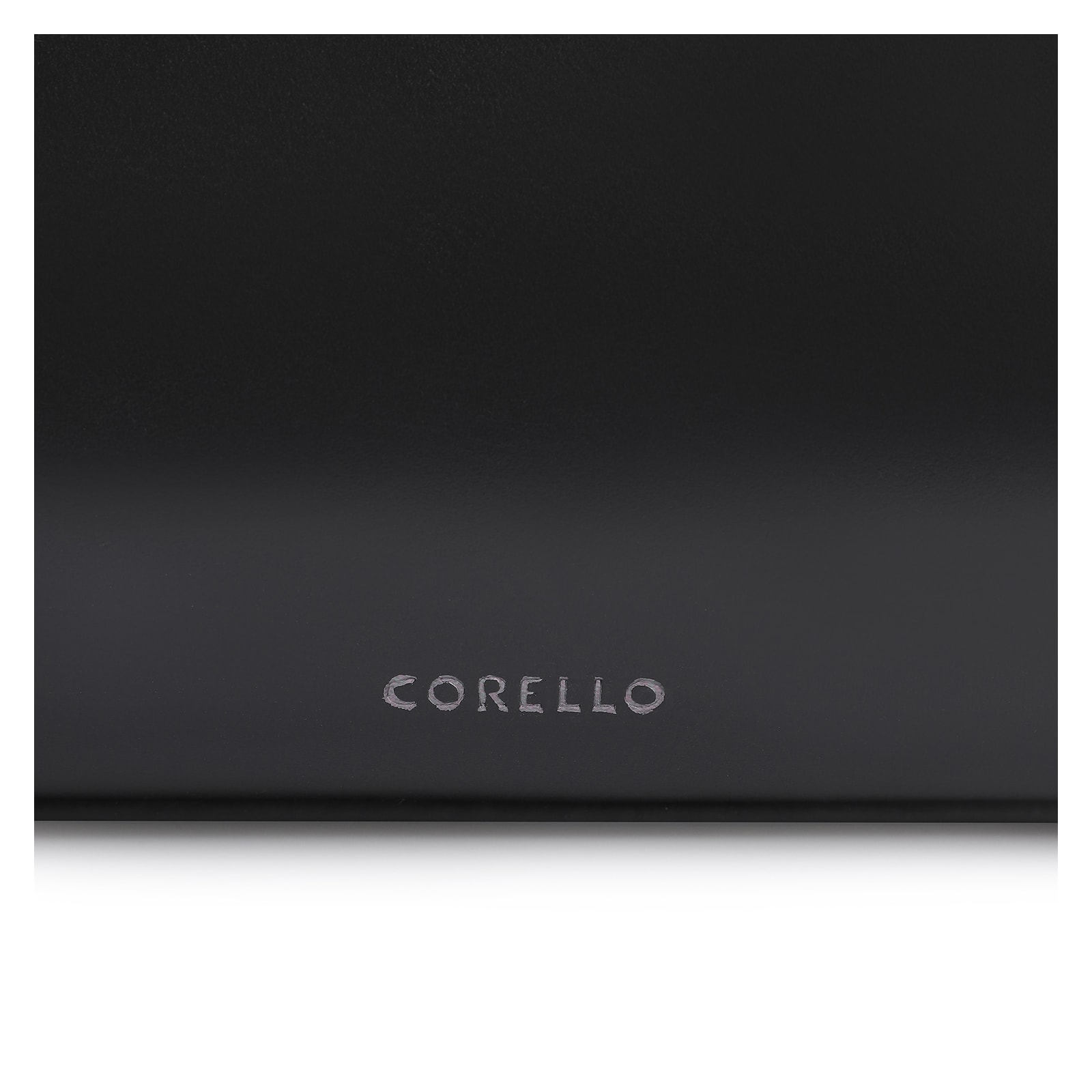 Bolsa De Ombro Couro Nobuck Preto/Verniz Preto