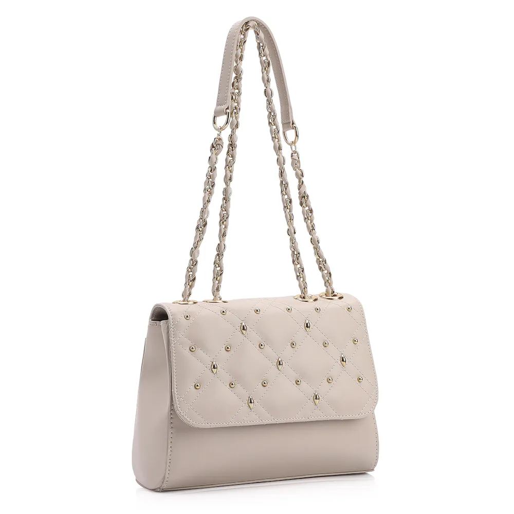 Bolsa De Ombro Couro Off White - imagem 2