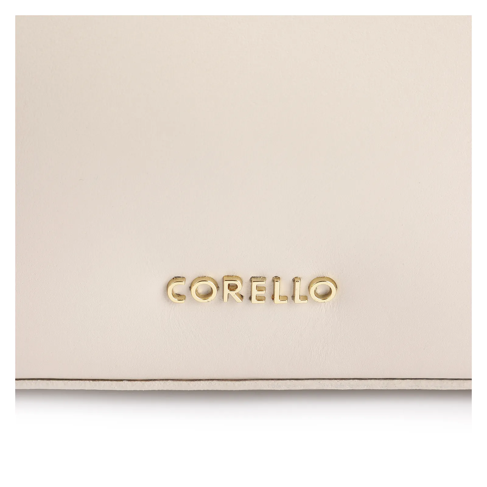 Bolsa De Ombro Couro Off White