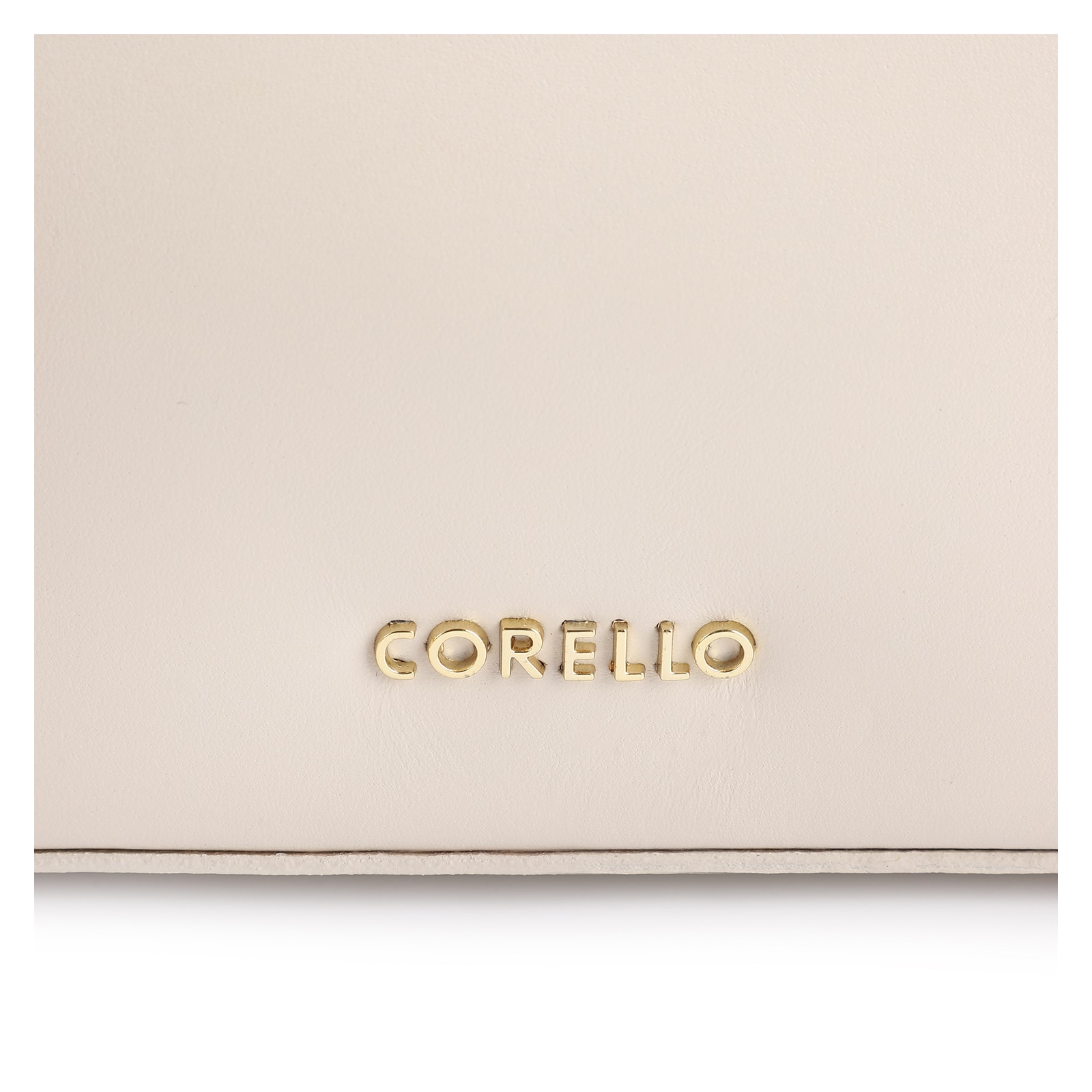 Bolsa De Ombro Couro Off White