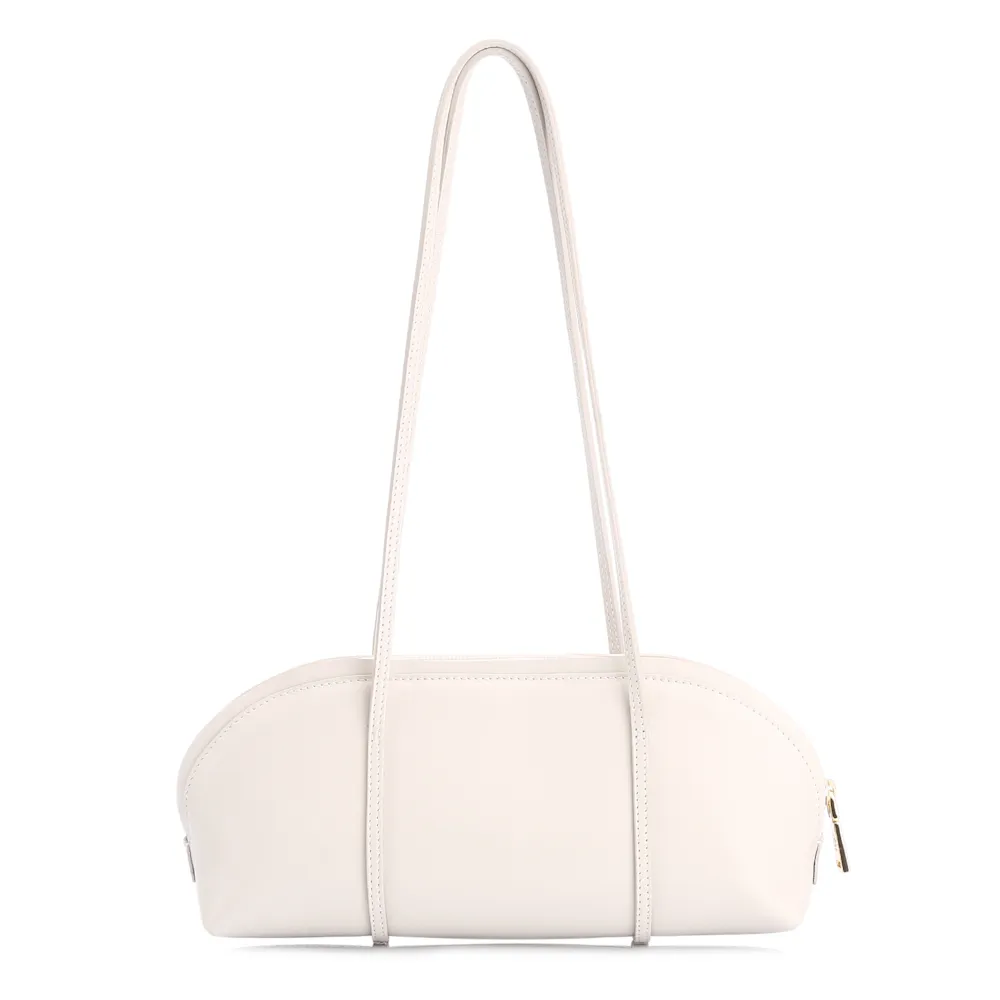 Bolsa De Ombro Couro Off White - imagem 4