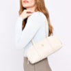 Bolsa De Ombro Couro Off White - imagem 8