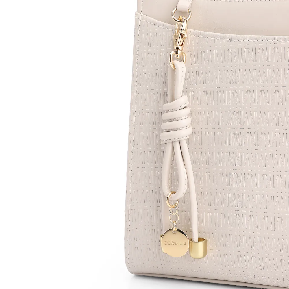 Bolsa De Ombro Couro Off White - imagem 6