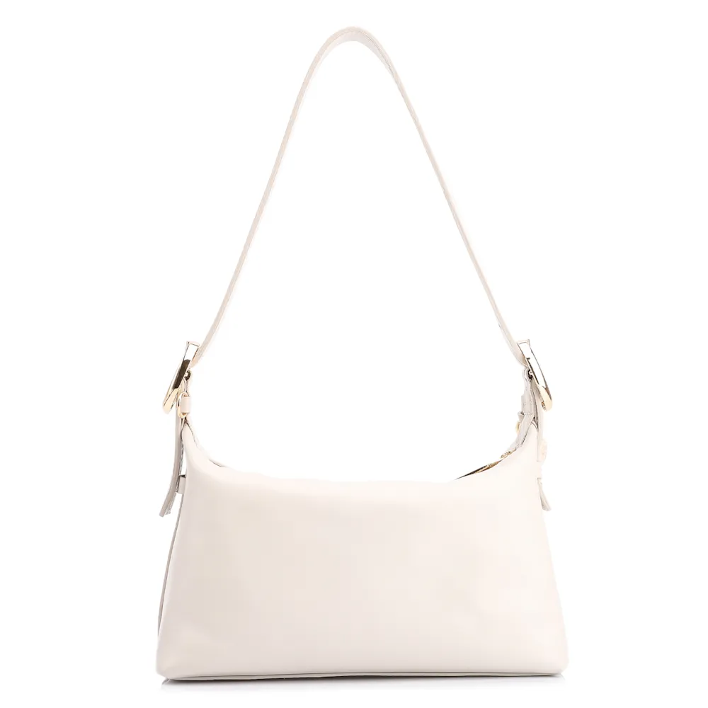 Bolsa De Ombro Couro Off White - imagem 4