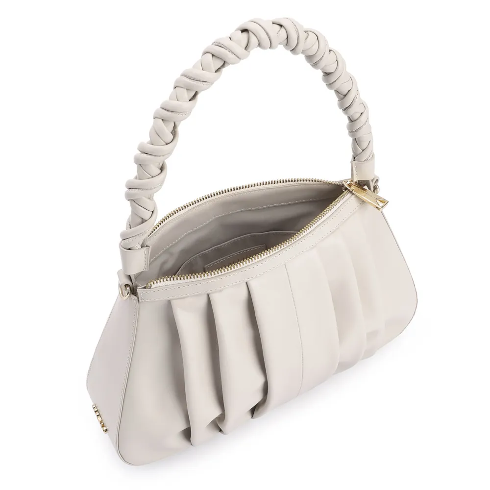 Bolsa De Ombro Couro Off White - imagem 4