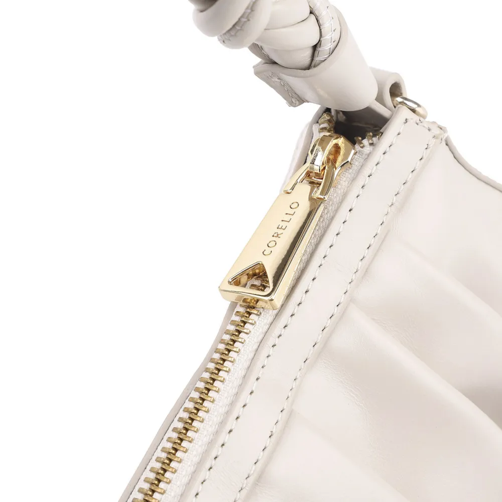Bolsa De Ombro Couro Off White - imagem 5