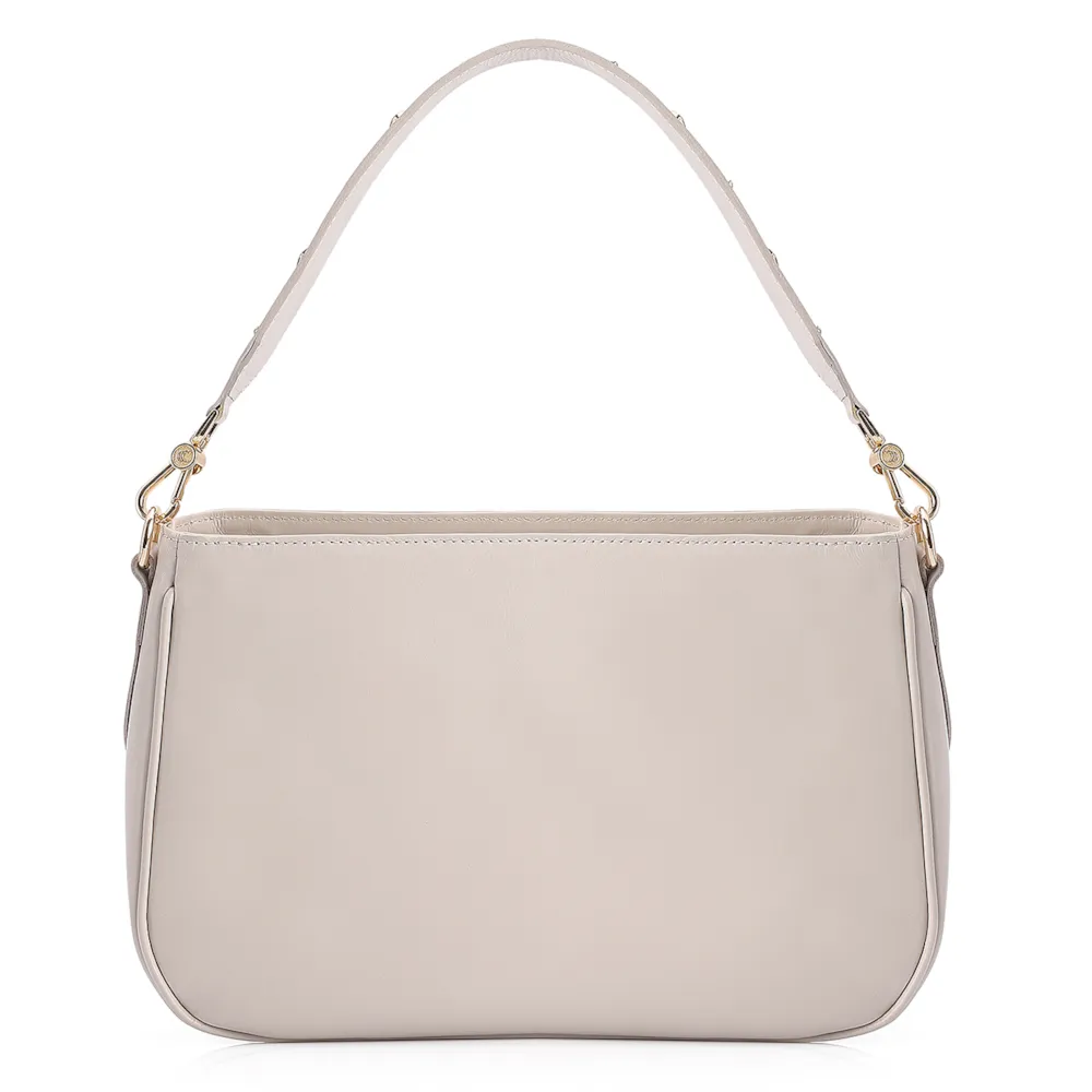 Bolsa De Ombro Couro Off White - imagem 3
