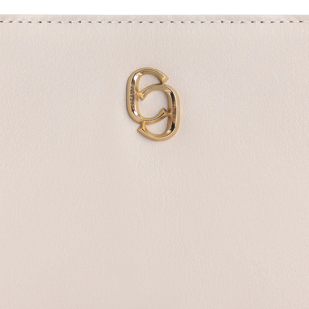Bolsa De Ombro Couro Off White - imagem 6