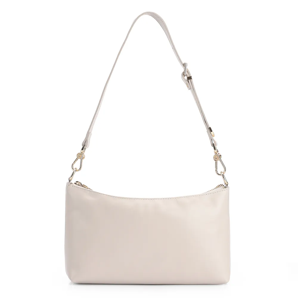 Bolsa De Ombro Couro Off White - imagem 3