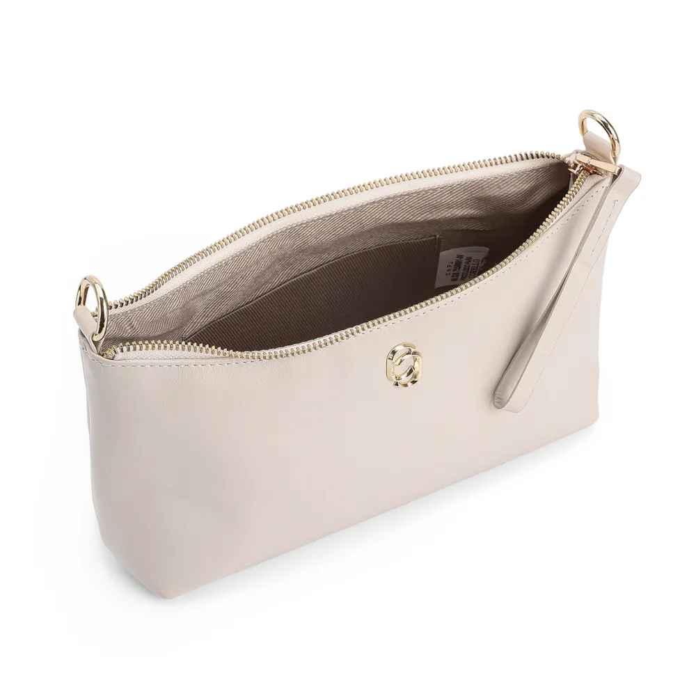 Bolsa De Ombro Couro Off White - imagem 4