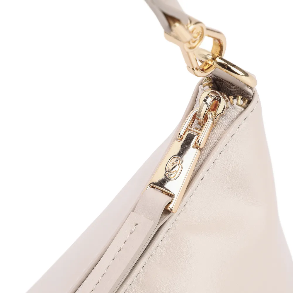 Bolsa De Ombro Couro Off White - imagem 5