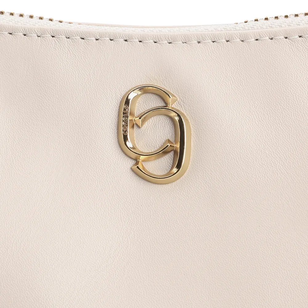 Bolsa De Ombro Couro Off White - imagem 6