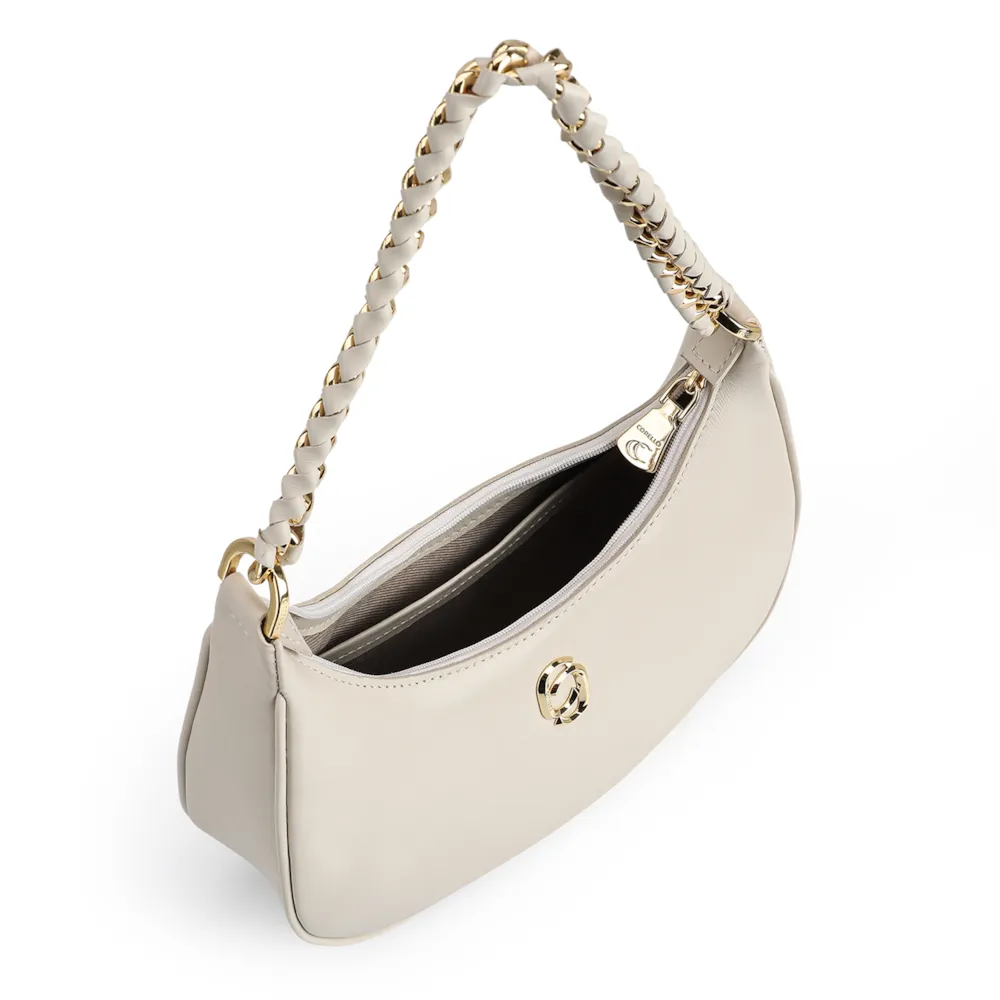 Bolsa De Ombro Couro Off White - imagem 4