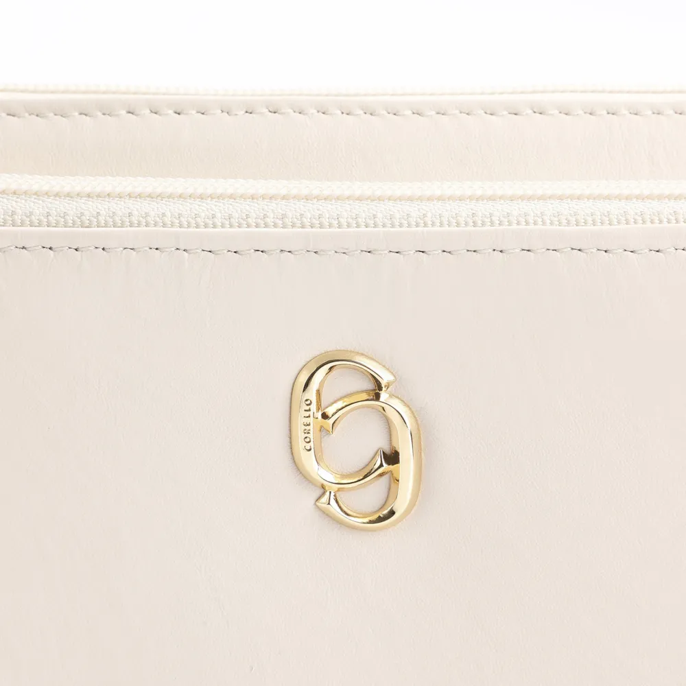 Bolsa De Ombro Couro Off White - imagem 6