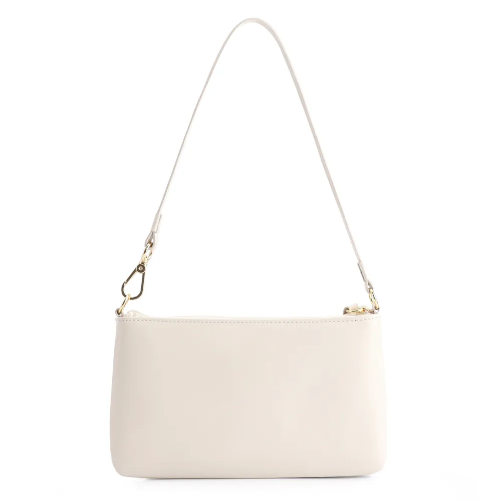 Bolsa De Ombro Couro Off White - imagem 3