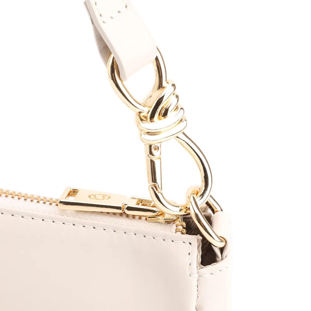 Bolsa De Ombro Couro Off White - imagem 5