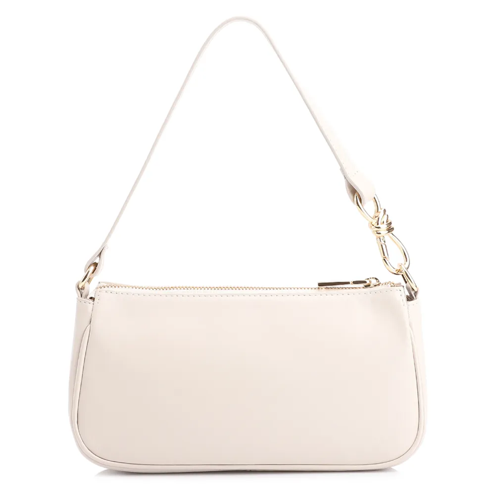 Bolsa De Ombro Couro Off White - imagem 3