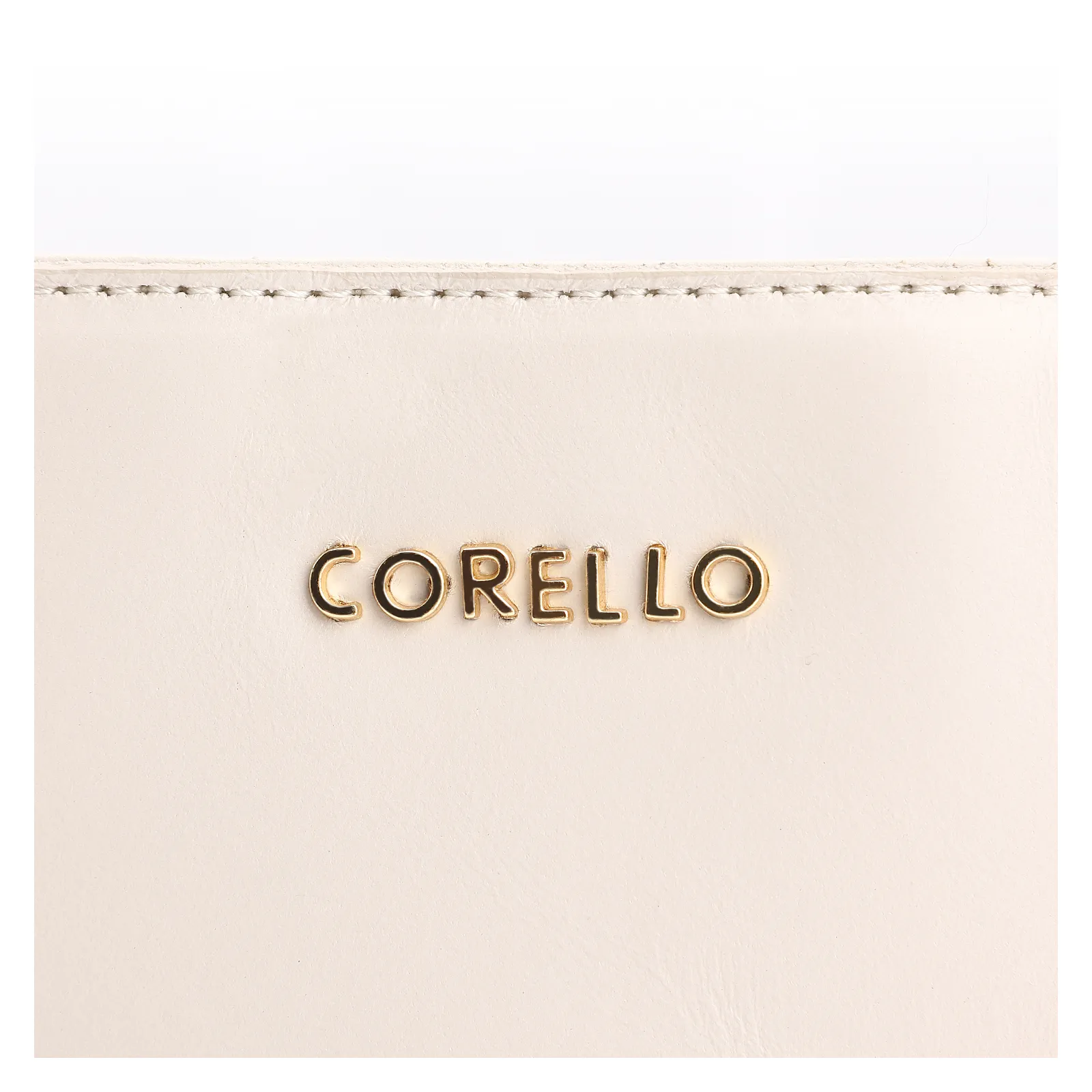 Bolsa De Ombro Couro Off White