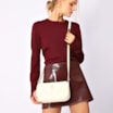 Bolsa De Ombro Couro Off White - imagem 2