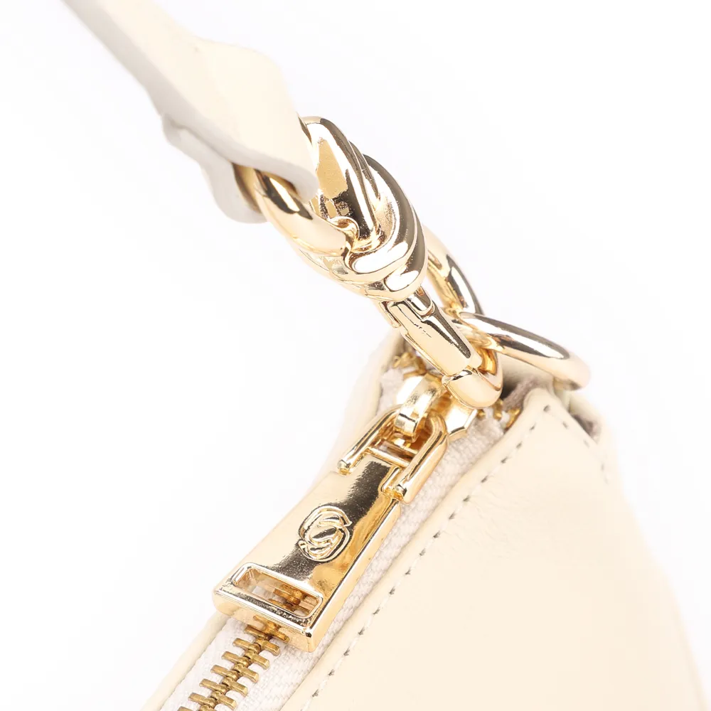 Bolsa De Ombro Couro Off White - imagem 6