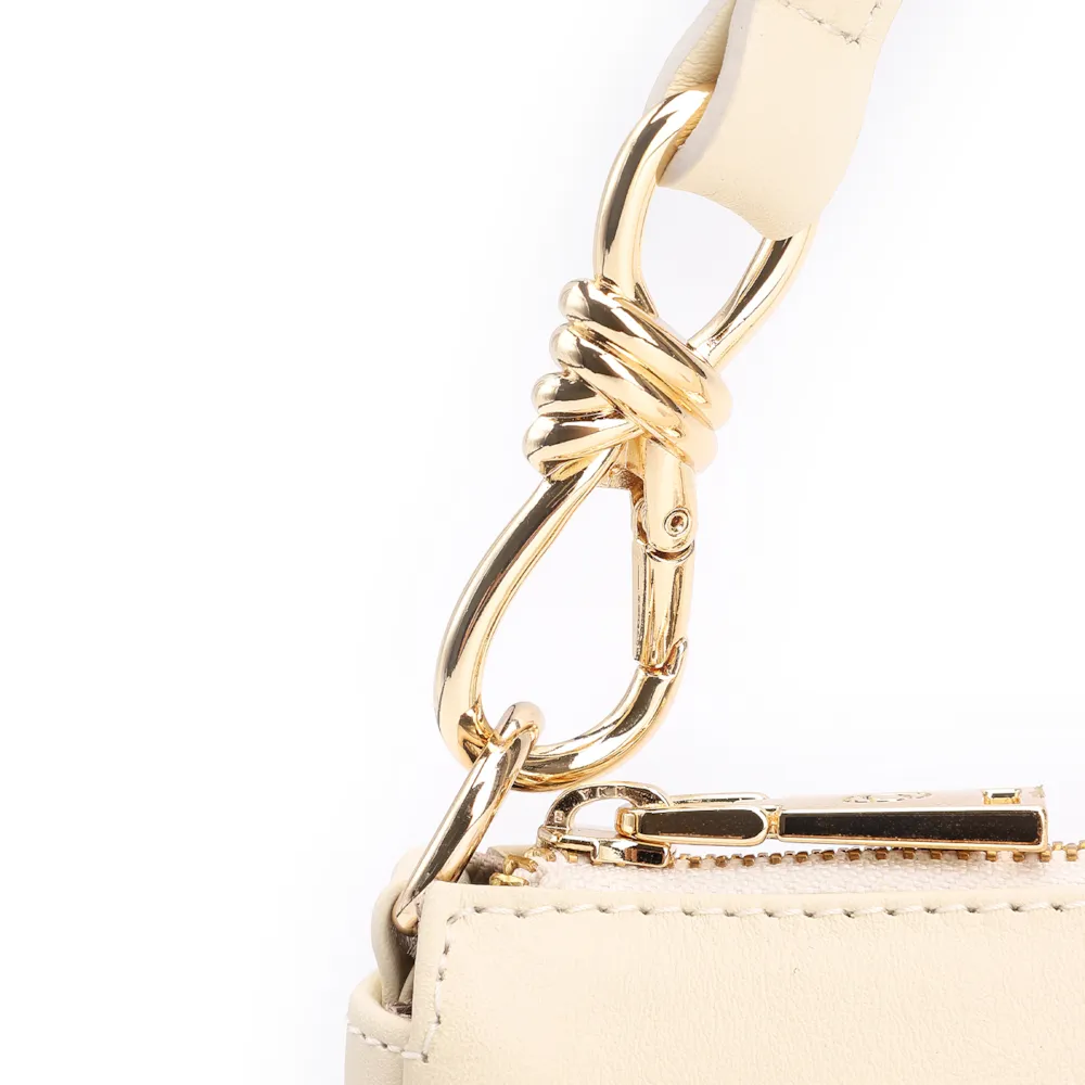 Bolsa De Ombro Couro Off White - imagem 8