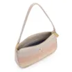 Bolsa De Ombro Couro Off White/Ráfia Colorida - imagem 4