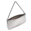 Bolsa De Ombro Couro Prata - imagem 4