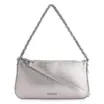 Bolsa De Ombro Couro Prata - imagem 1