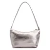 Bolsa De Ombro Couro Prata - imagem 3