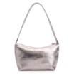 Bolsa De Ombro Couro Prata - imagem 3