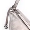 Bolsa De Ombro Couro Prata - imagem 5