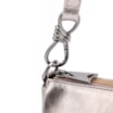 Bolsa De Ombro Couro Prata - imagem 8