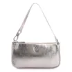 Bolsa De Ombro Couro Prata - imagem 1
