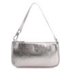 Bolsa De Ombro Couro Prata - imagem 1