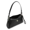 Bolsa De Ombro Couro Preto - imagem 4