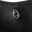 Bolsa De Ombro Couro Preto - imagem 6