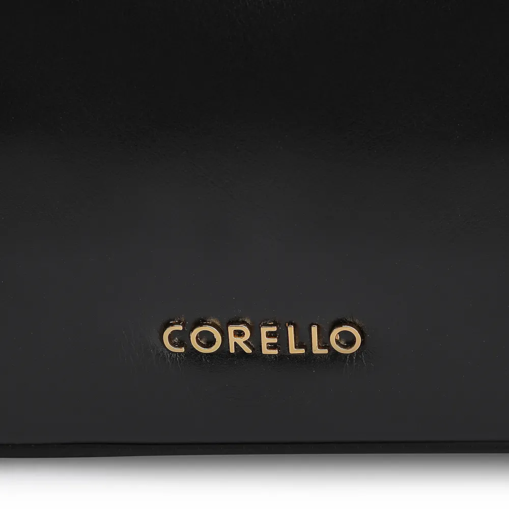 Bolsa De Ombro Couro Preto - imagem 6