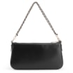 Bolsa De Ombro Couro Preto - imagem 3